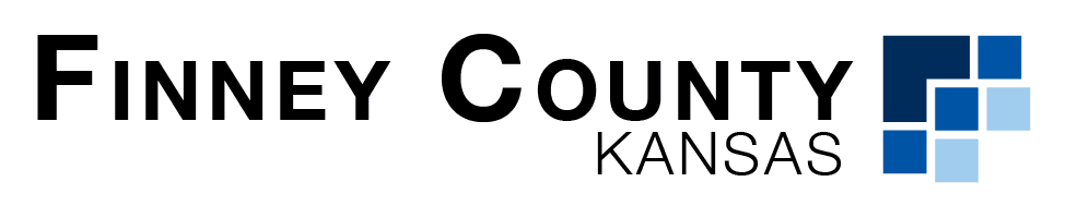 Finney County Logo with Typeset - Landscape - NonPrint - Transparent