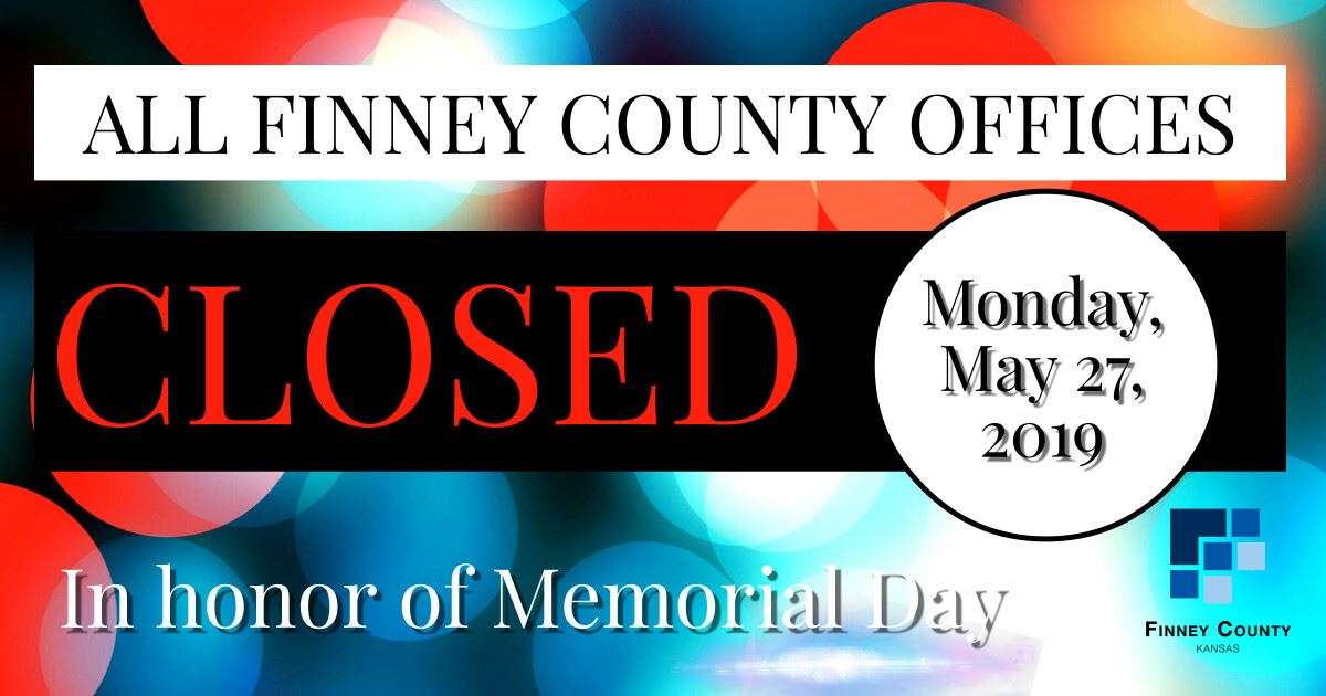 Office Closure (05-27-19)